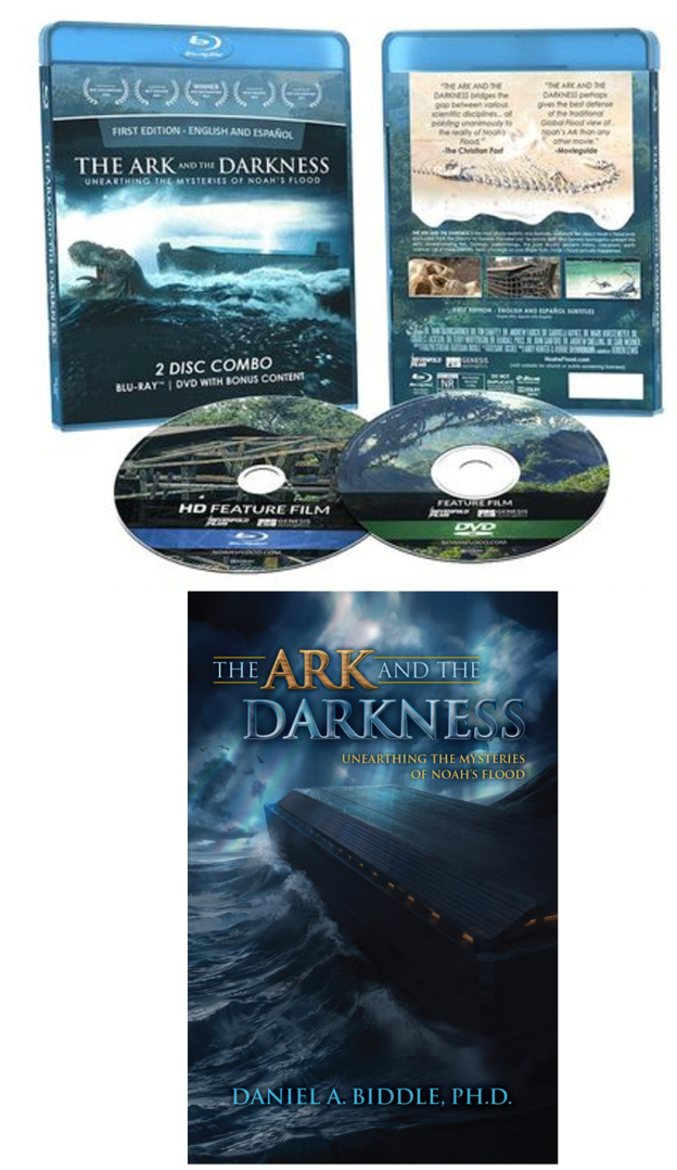 BUNDLE 3: ARK AND THE DARKNESS DVD & BLU-RAY COMBO PACK &THE ARK AND